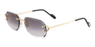 CARTIER CT0468-Gold / Grey Gradient