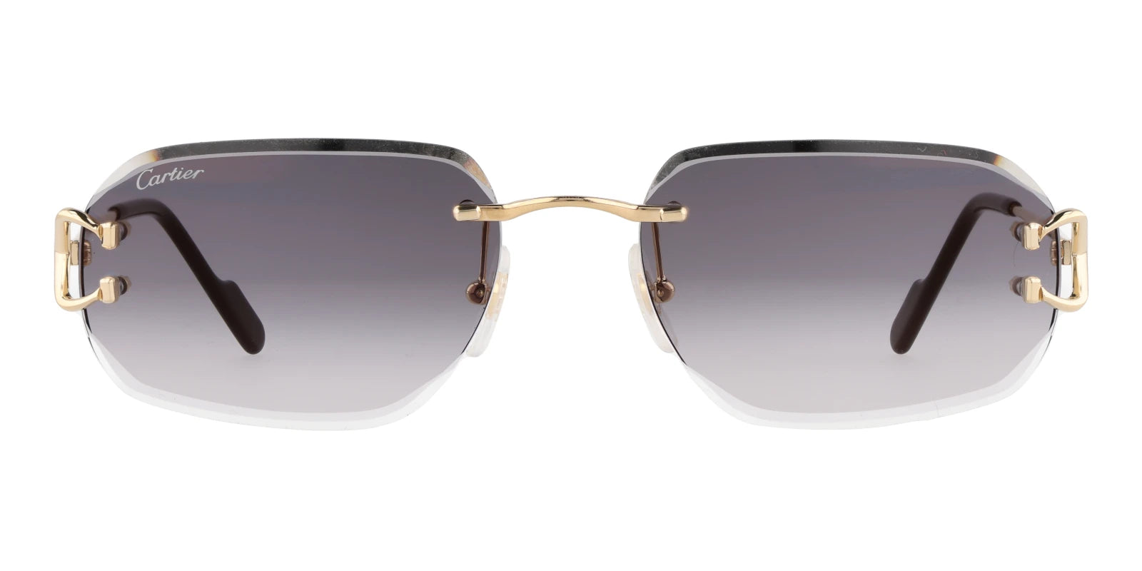 CARTIER CT0468-Gold / Grey Gradient