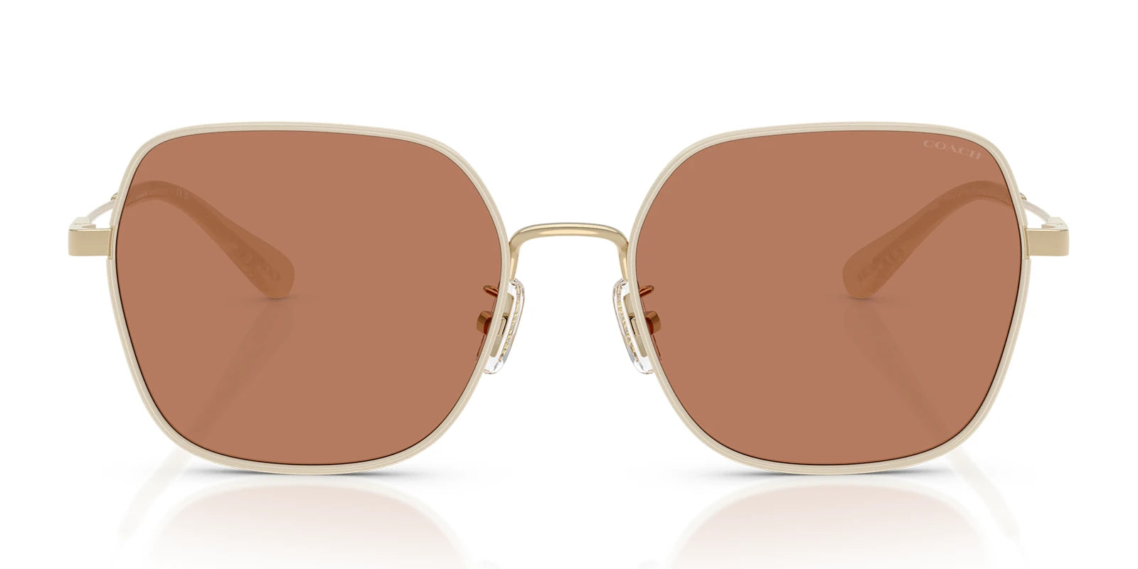 COACH HC7180-Gold With Brown Lenses