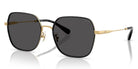 COACH HC7180-Gold With Grey Lenses