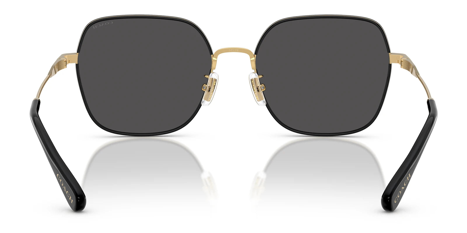 COACH HC7180-Gold With Grey Lenses