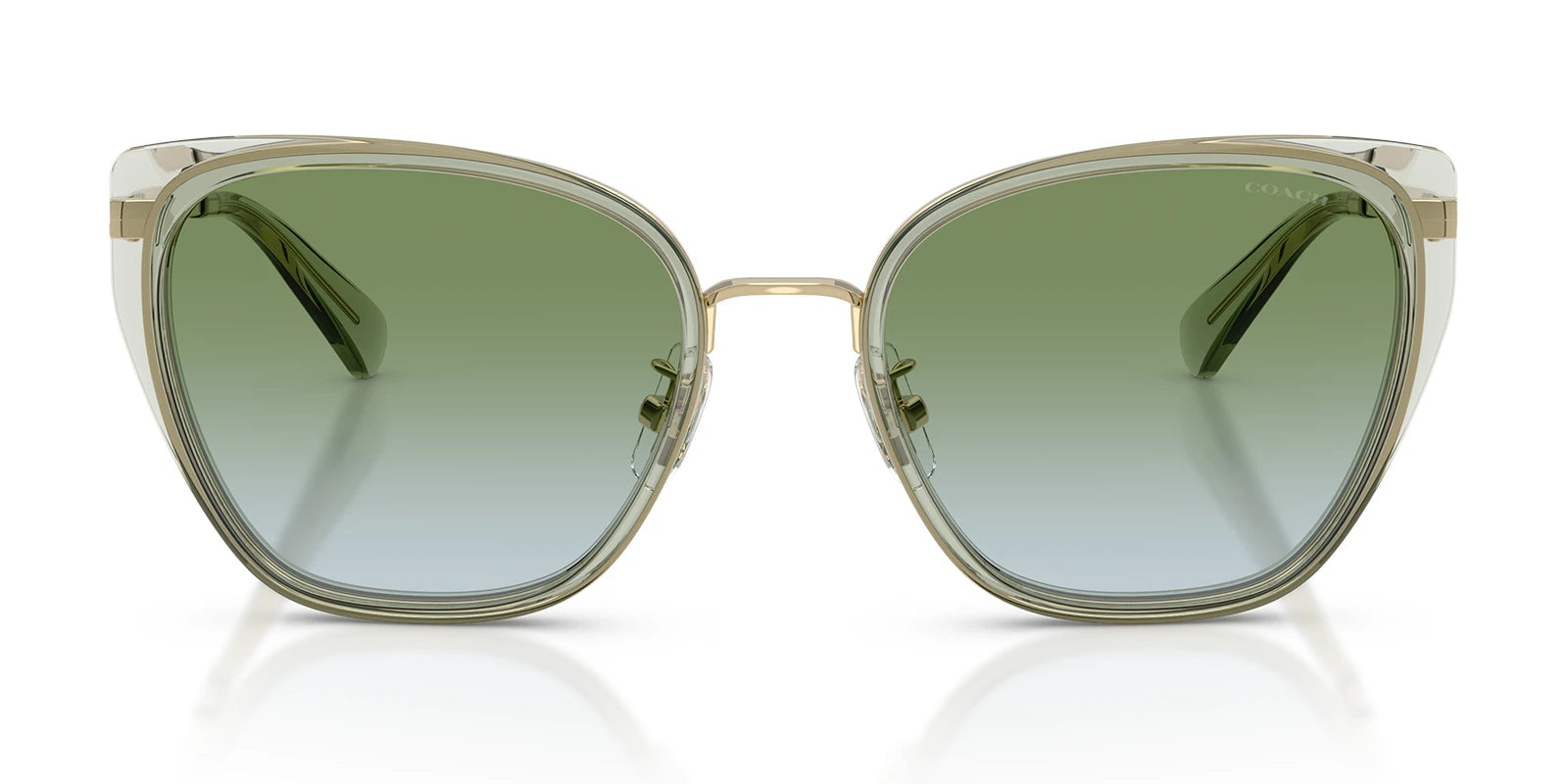 COACH HC7187-Shiny Gold / Green