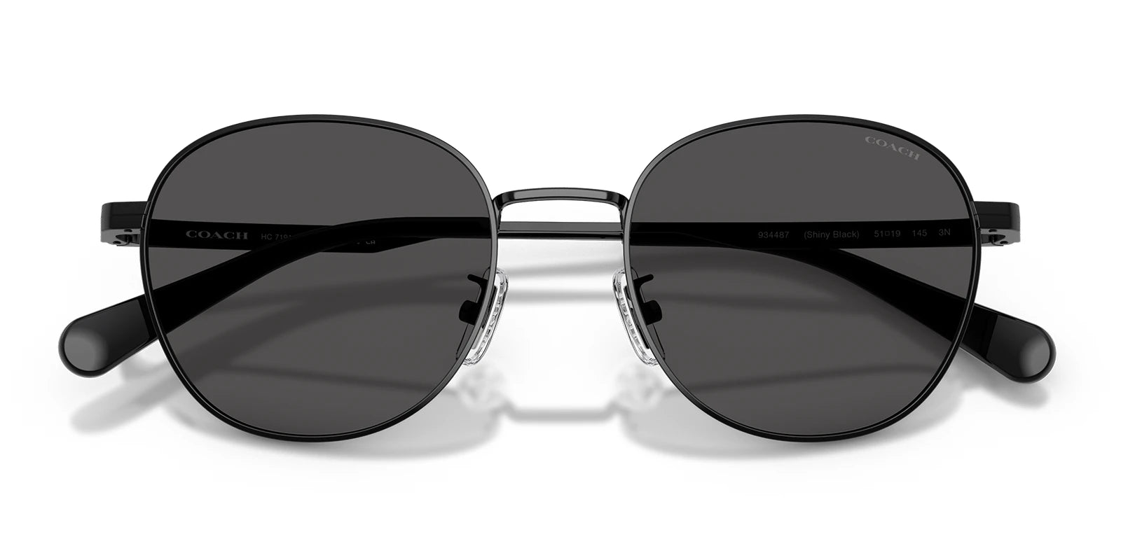 COACH HC7191-Black With Grey Lenses