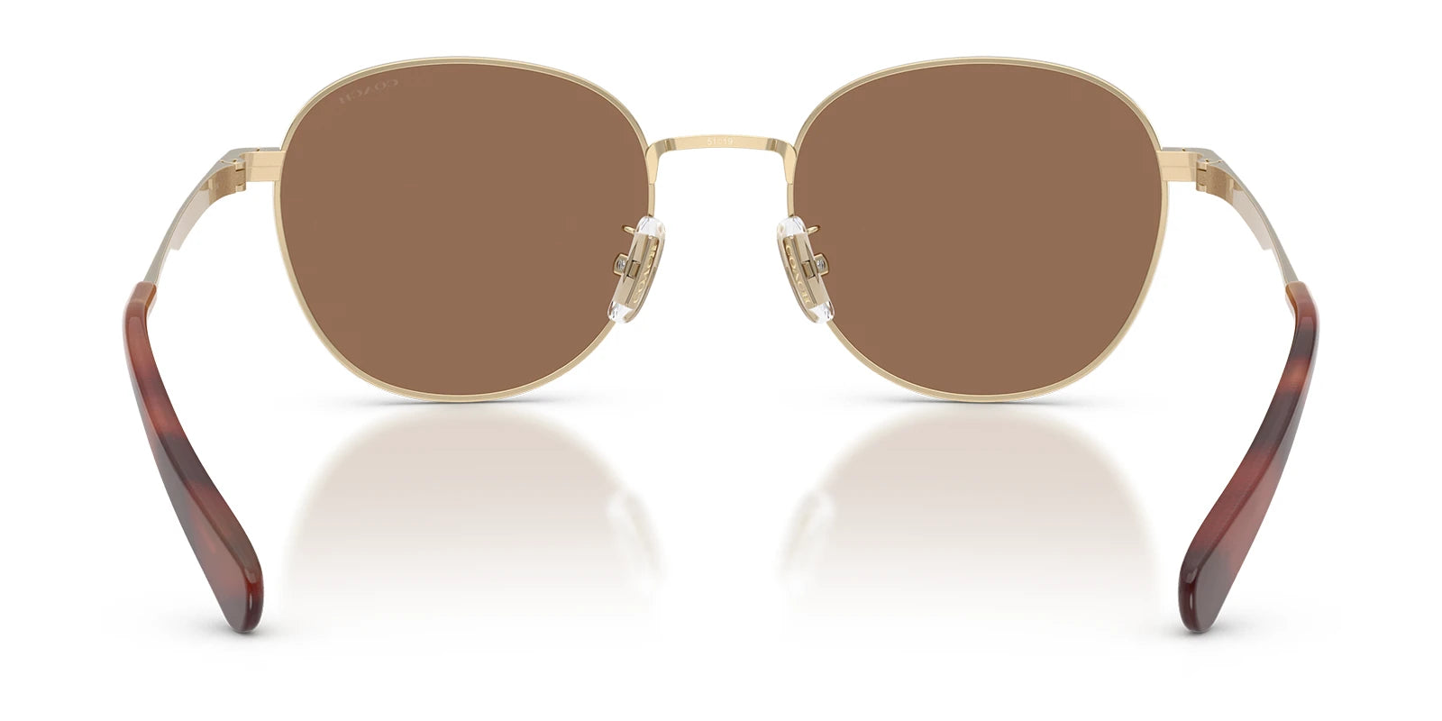 COACH HC7191-Gold With Brown Lenses