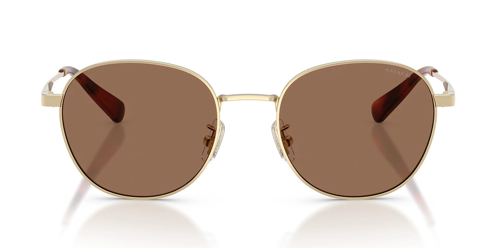 COACH HC7191-Gold With Brown Lenses