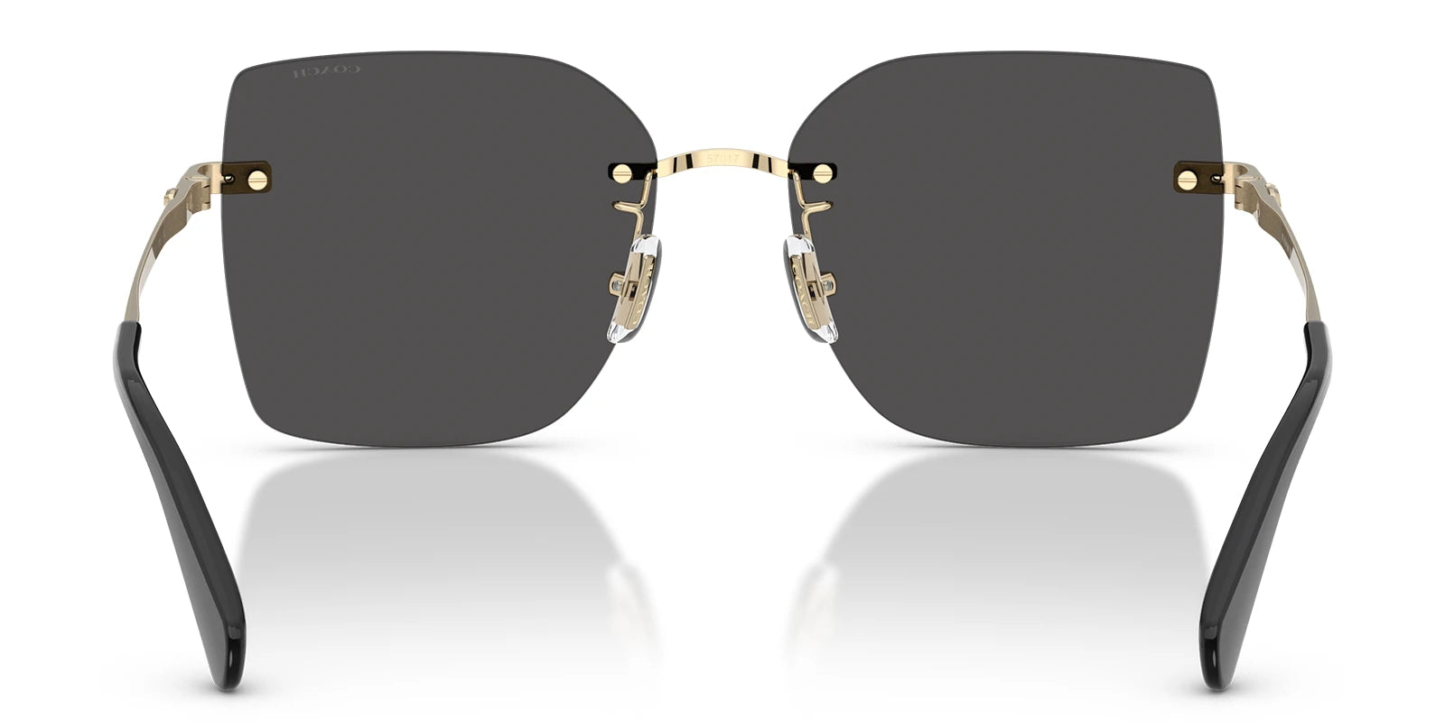 COACH HC7193-Gold With Grey Lenses