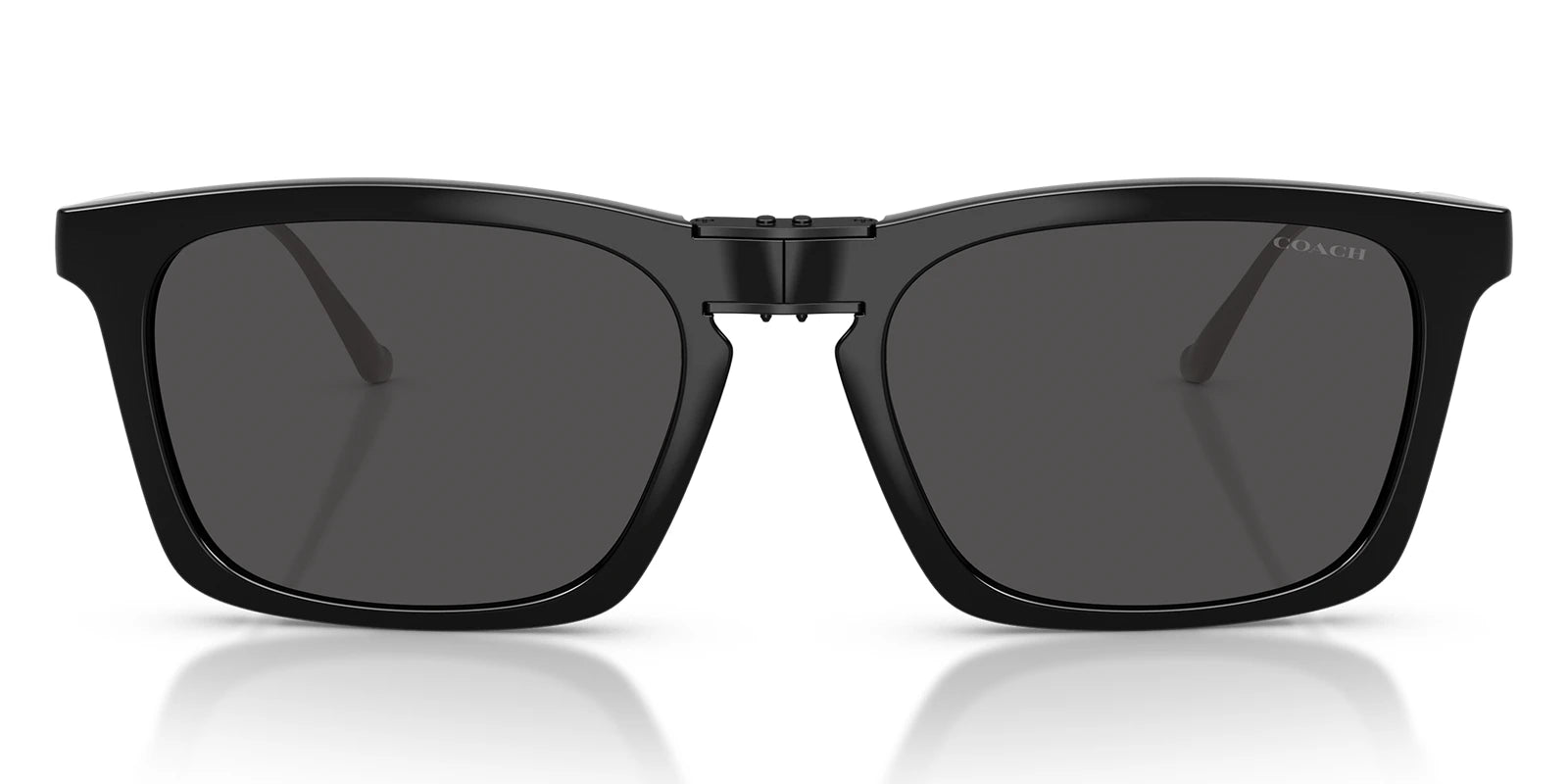 COACH HC8455-Black With Grey Lenses