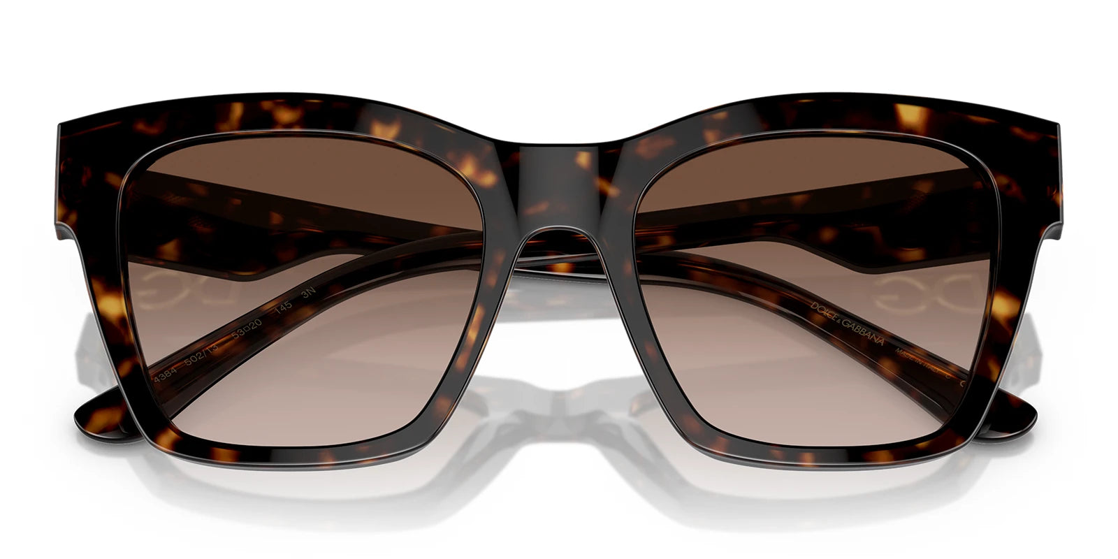 Dolce & Gabbana DG4384-Tortoise / Brown Gradient