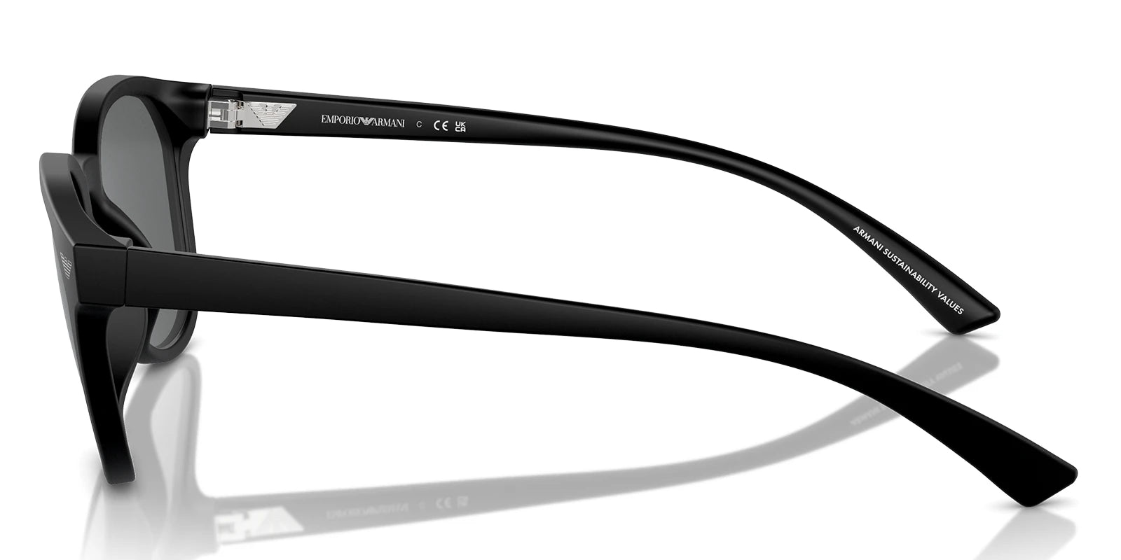 Emporio Armani EA4225-Matte Black / Grey Gradient