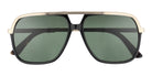 Gucci GG0200-Black With Green Lenses