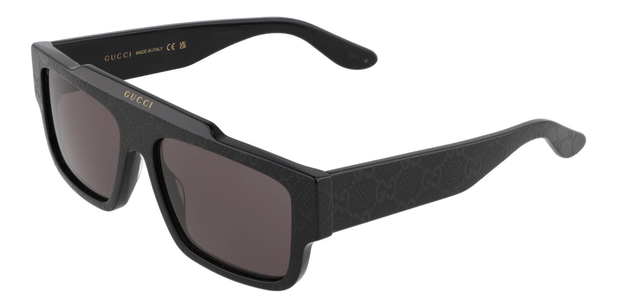 Gucci GG1460-Black With Grey Lenses