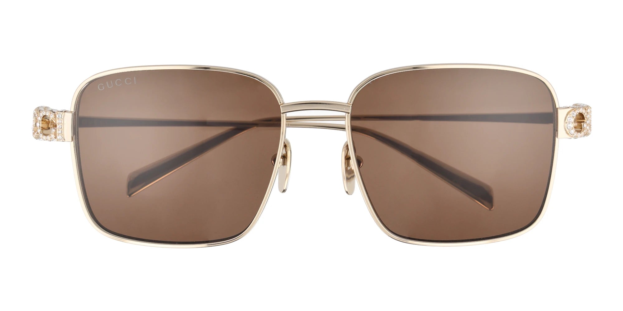 Gucci GG1937-Gold With Brown Lenses