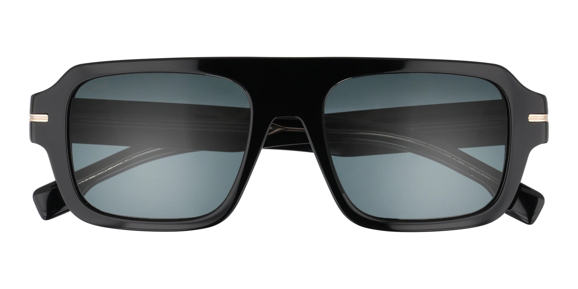 Hugo BOSS 1595-Black With Grey Lenses