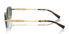 Michael Kors MK1151-Gold With Green Lenses