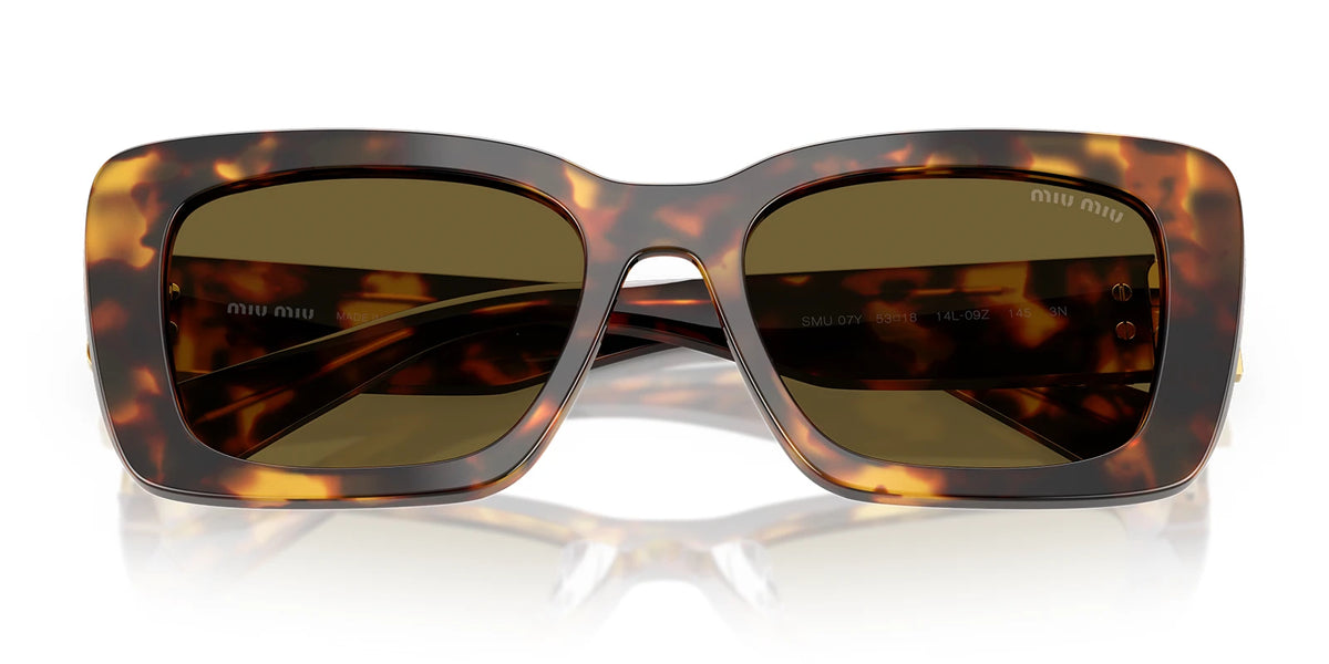 Miu Miu MU07YS-Tortoise With Brown Lenses