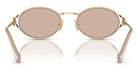 Miu Miu MU52Y-Gold With Brown Lenses