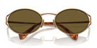 Miu Miu MU52Y-Gold With Green Lenses