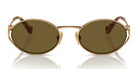 Miu Miu MU52Y-Gold With Green Lenses