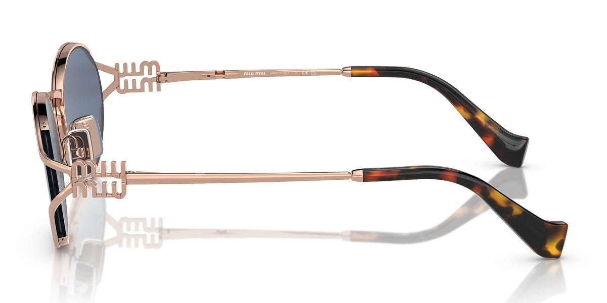 Miu Miu MU52Y-Rose Gold / Blue