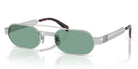 Miu Miu MUB52-Ancient Silver / Green