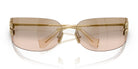 Miu Miu MU A51S-Gold With Brown Lenses