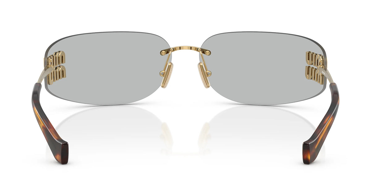 Miu Miu MU A51S-Gold With Grey Lenses