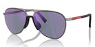 PRADA LINEA ROSSA PS53ZS-Gunmetal With Blue Lenses