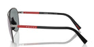 PRADA LINEA ROSSA PS53ZS-Gunmetal With Blue Lenses
