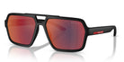 PRADA LINEA ROSSA PSA06S-Black / Mirror Blue Red