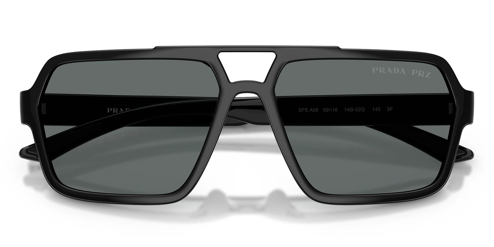 PRADA LINEA ROSSA PSA06S-Matte Black / Grey Polarized