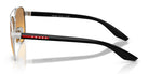 PRADA LINEA ROSSA PSA52S-Gunmetal / Grey Lenses