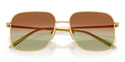 PRADA PRC54S-Light Gold / Gradient Brown