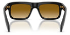 PRADA PRD11S-Black With Yellow Lenses