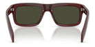 PRADA PRD11S-Pomegranate Tortoise / Green