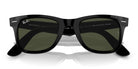 RayBan RB2140-Black With Green Lenses
