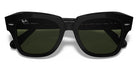 RayBan RB2186-Black / G-15 green