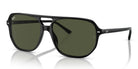 RayBan RB2205-Black With Green Lenses