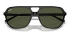RayBan RB2205-Black With Green Lenses
