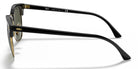 RayBan RB3016-Black With Green Lenses