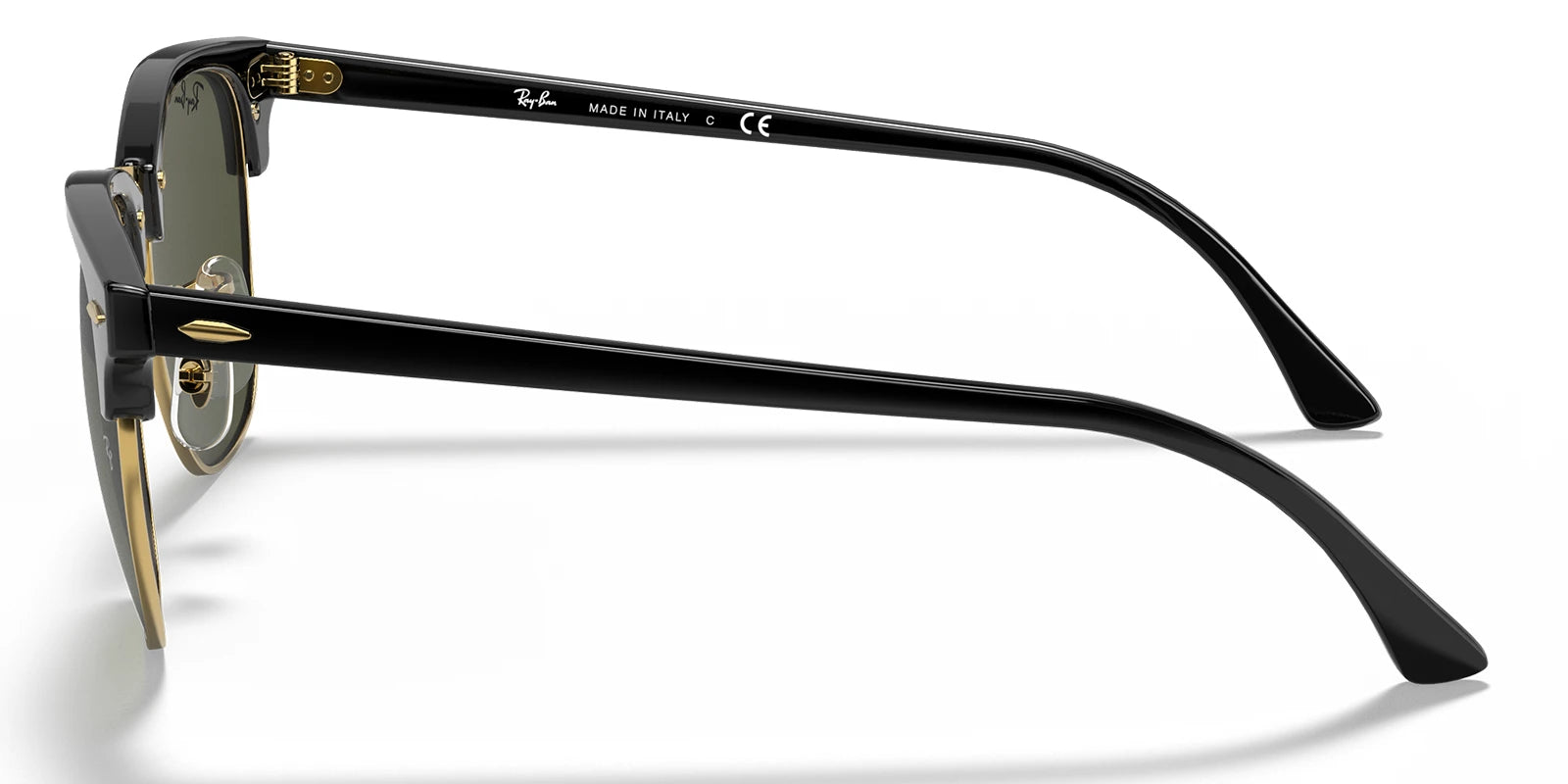 RayBan RB3016-Black With Green Lenses