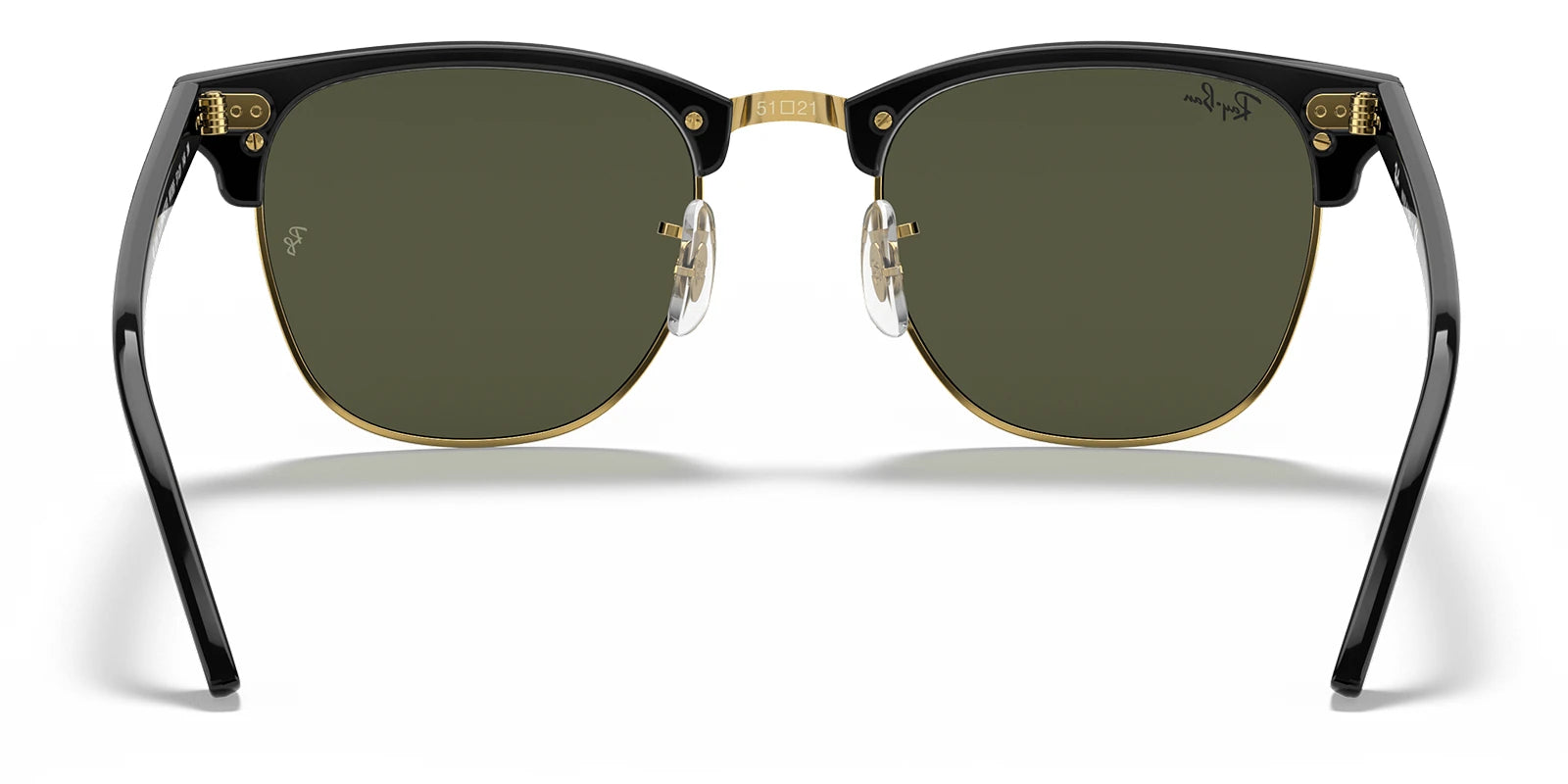 RayBan RB3016-Black With Green Lenses