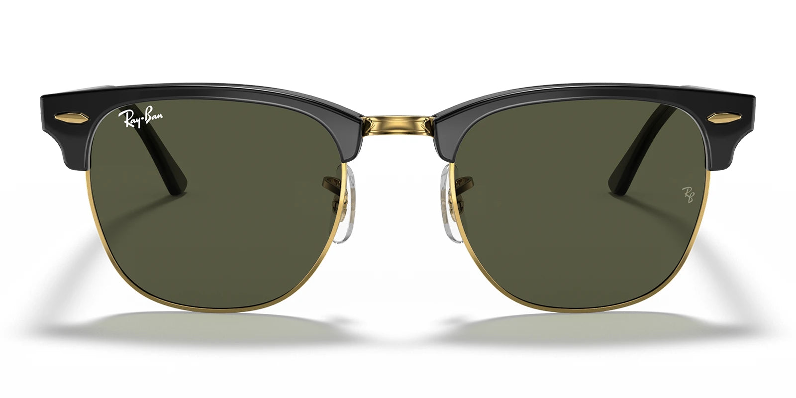 RayBan RB3016-Black With Green Lenses