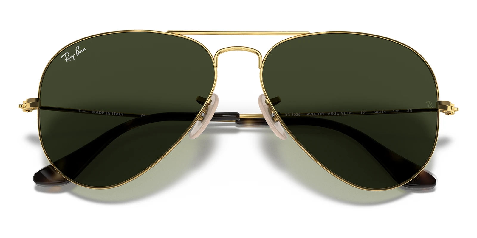 RayBan RB3025-Arista gold / G-15 Green