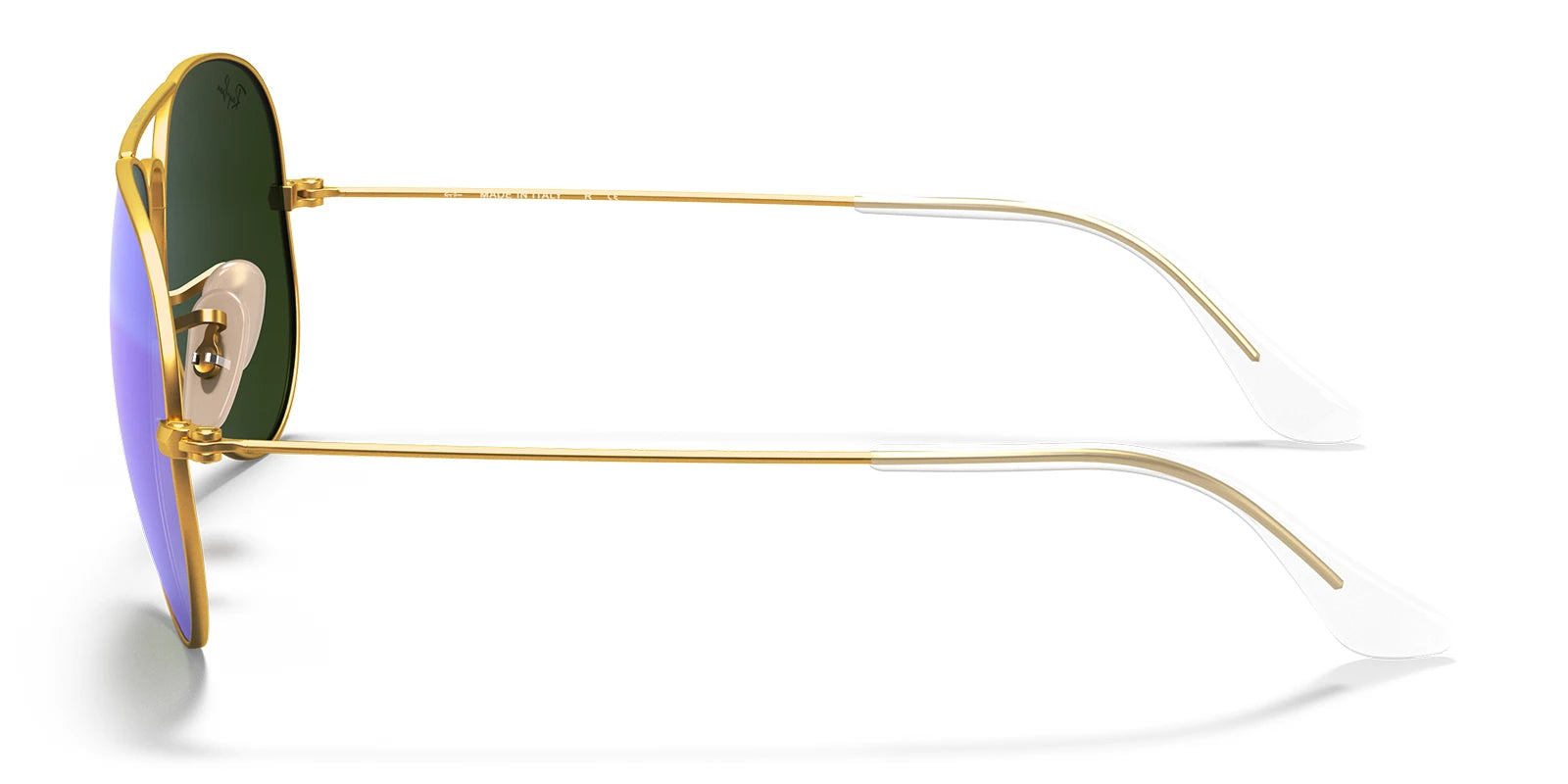 RayBan RB3025-Gold / Blue flash