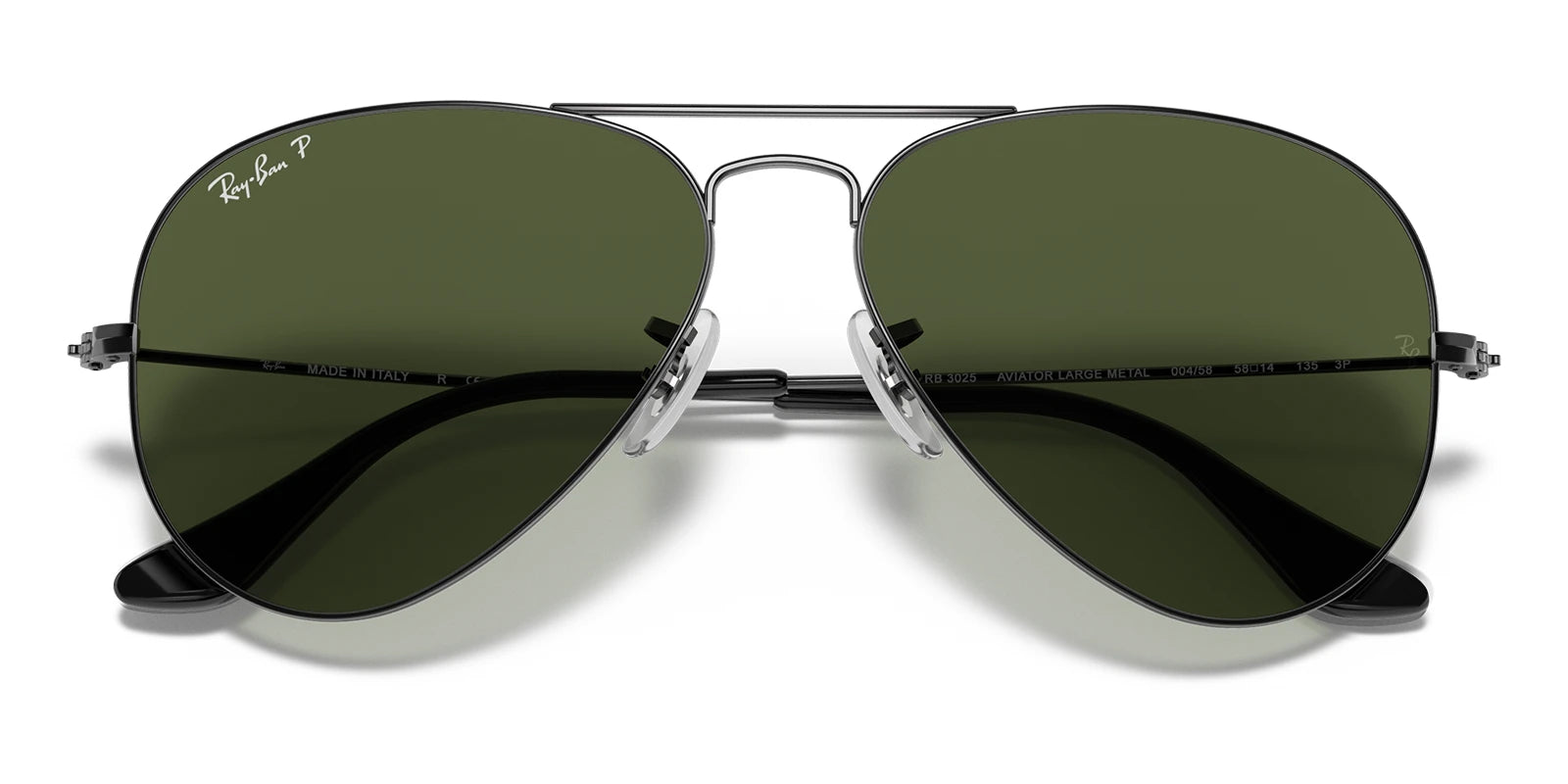 RayBan RB3025-GunMetal / G-15 Green Polarized