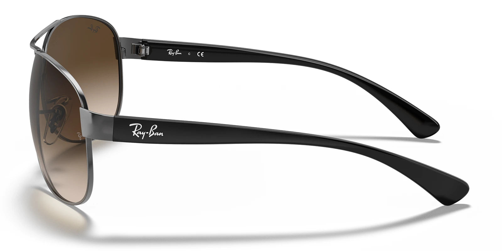 RayBan RB3386-Gunmetal with Brown Lenses