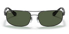 RayBan RB3445-Black / G-15 Green Polarized