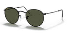 RayBan RB3447-Black With Green Lenses
