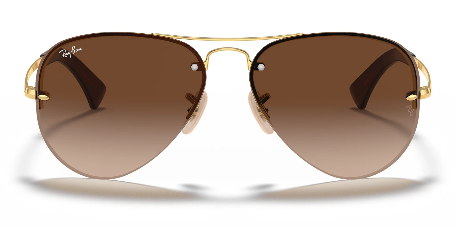 RayBan RB3449-Arista Gold /  Light brown