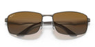 RayBan RB3498-GunMetal / Brown Polarized